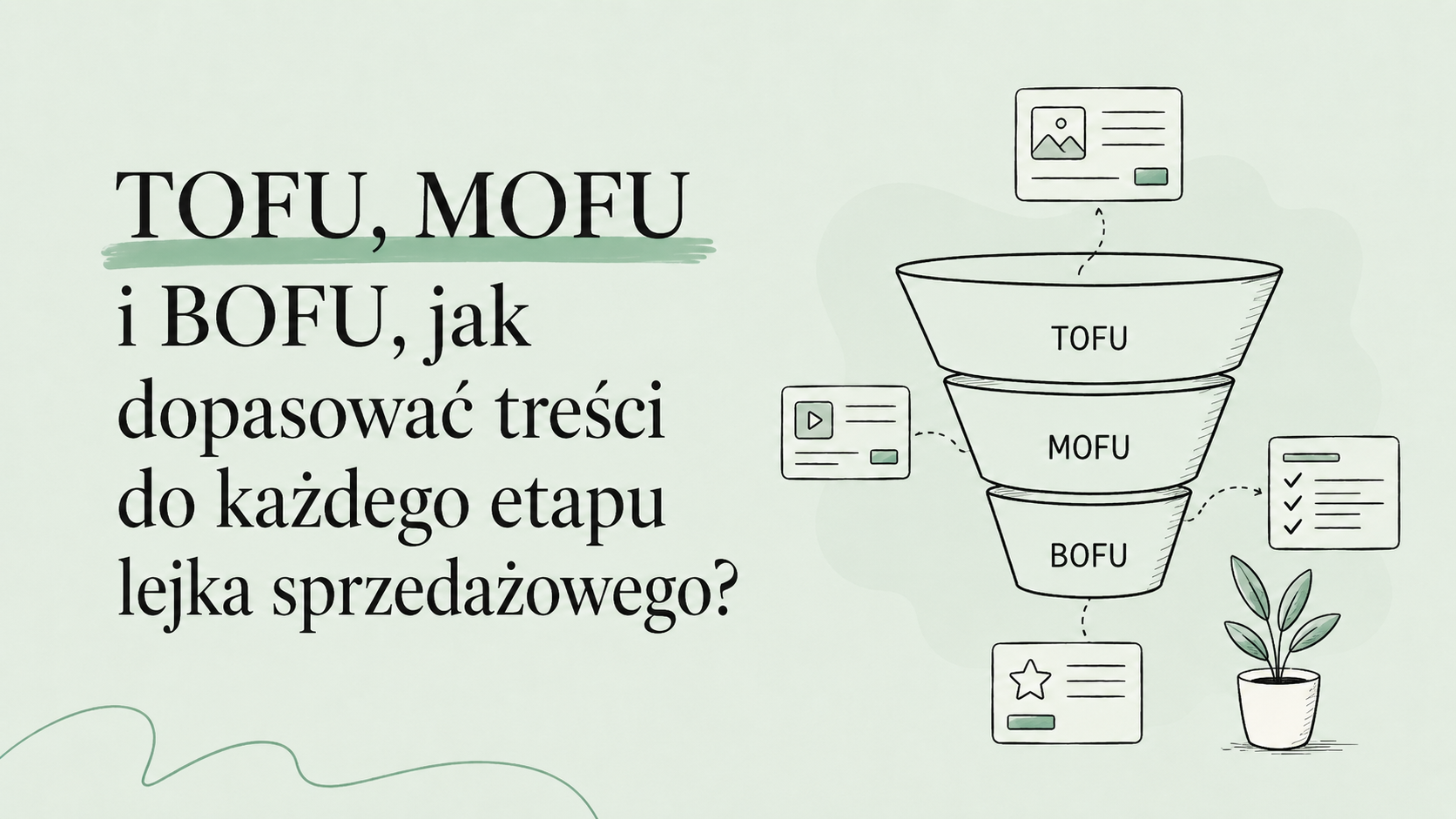 ToFu, MoFu i BoFu – jak dopasować treści do każdego etapu lejka sprzedażowego?