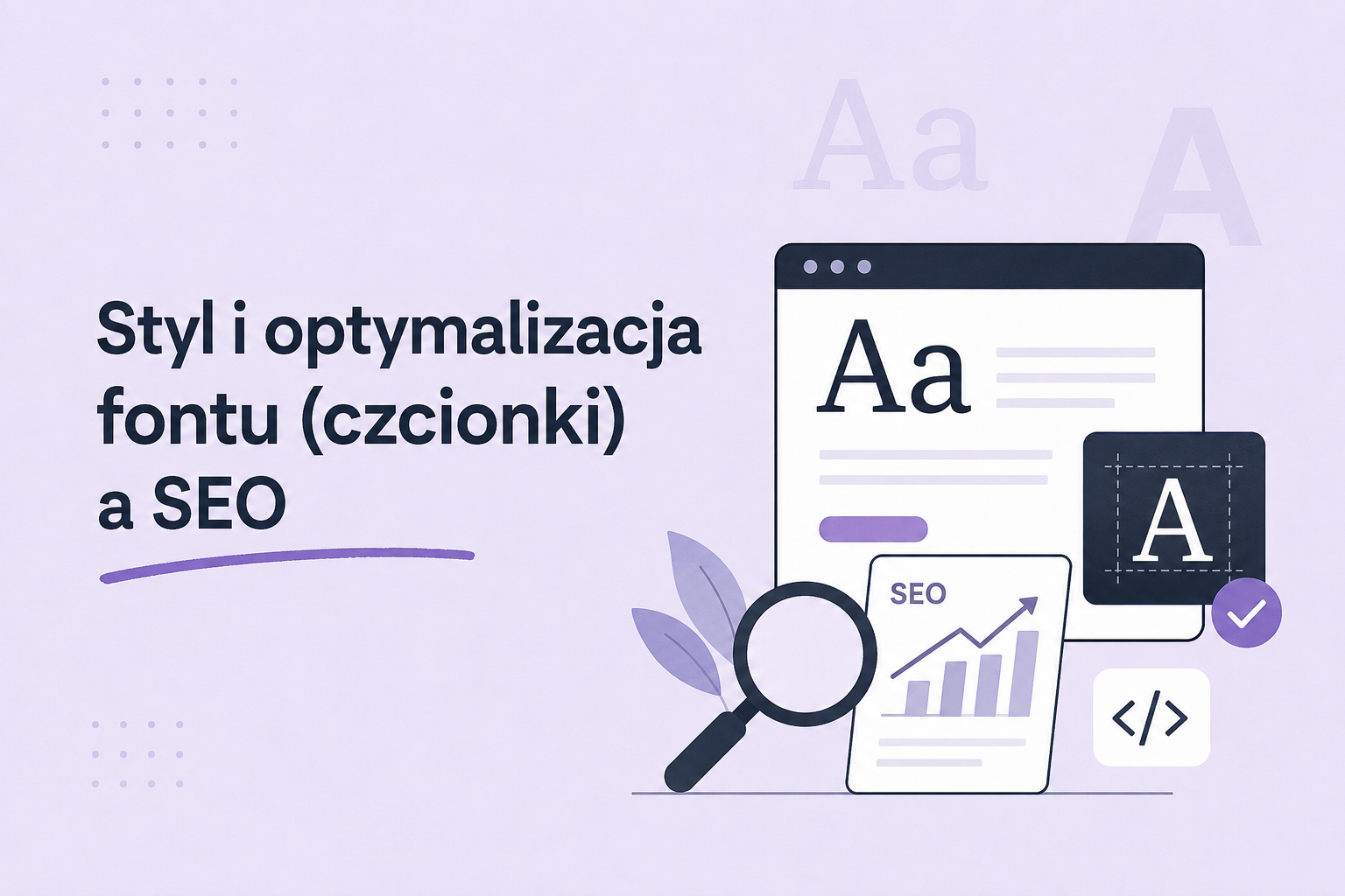 Styl i optymalizacja fontu (czcionki) a SEO